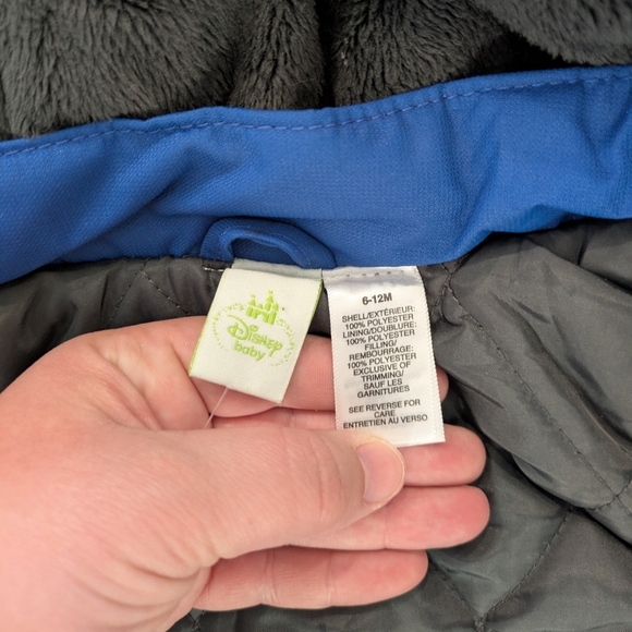 Vintage Y2K Disney Tigger Blue Winter Jacket - Picture 5 of 6